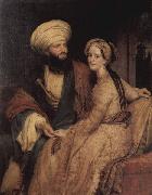 Henry William Pickersgill Portrat des James Silk Buckingham und seiner Frau oil on canvas